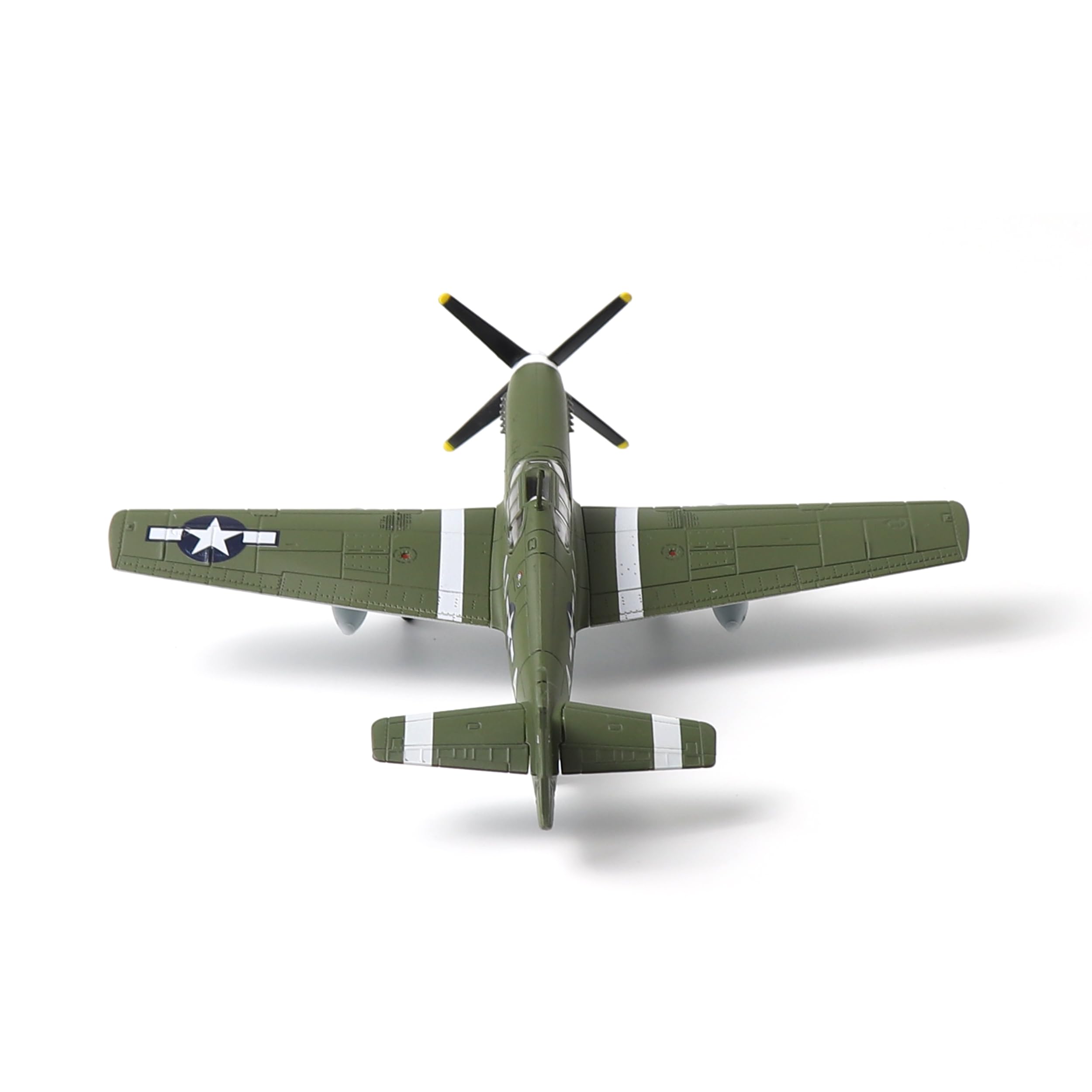 NUOTIE P51-B Mustang (Ding Hao) 1/72 Kit de Modelo de Avião de
